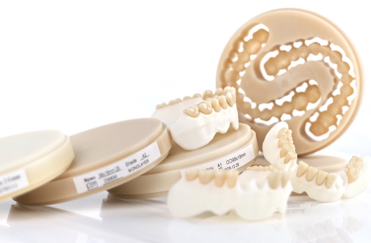 Dental PMMA milling case